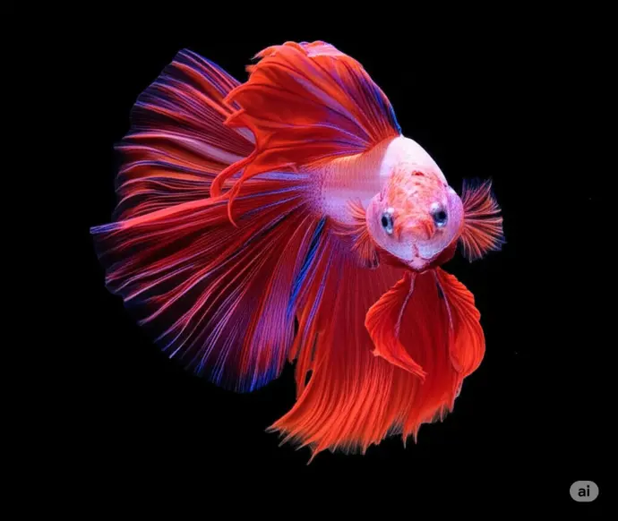 red pink betta fish 